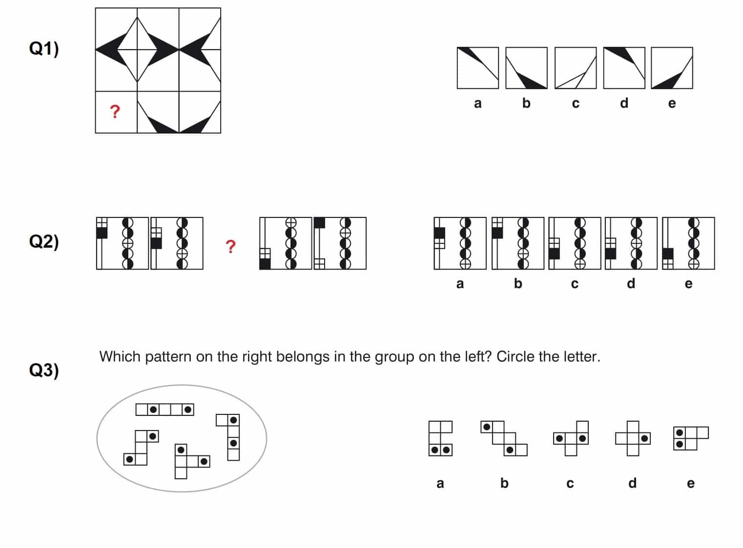 Non-Verbal Reasoning